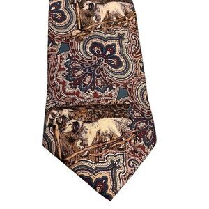 Ducks Unlimited Vintage 100% Silk Tie